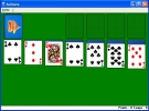 XP : fenêtre du jeu Solitaire