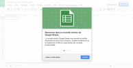 Google Drive : feuille de calcul