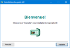 Installer le software pour l'eid : étape 1