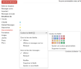 Gmail : libellés : changer la couleur, modifier, supprimer