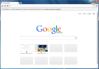 Google Chrome-Accueil