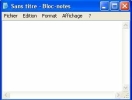 Bloc-notes (Windows XP)