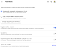 Paramètres de Google Photos