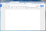 Fenêtre Document de Google Docs