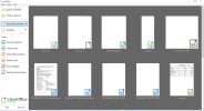 Centre de démarrage de LibreOffice 7