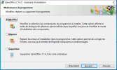 Installation du pack Langue : modifier l'installation