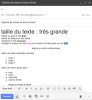 Gmail : exemples de mises en forme
