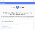 Gmail : modifier mon compte