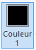 Paint (Win 10) : bouton Couleur 1