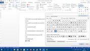 Word : Insérer des symboles