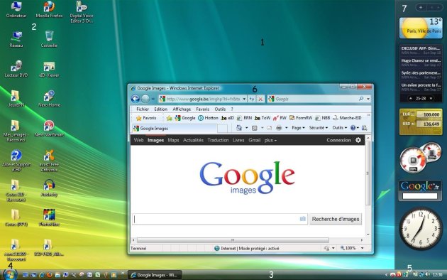 Desktop Toolbar For Vista