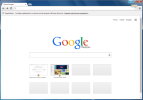 Google Chrome-Accueil