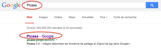 Recherche Google