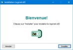Installer le software pour l'eid : étape 1