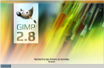 Lancement de Gimp 2.8