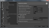 Édition des Préférences de Gimp