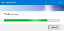 Compression en cours