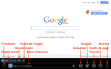 Application internet : page de démarrage (Google)