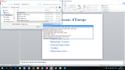 Powerpoint : ouvrir un document Word