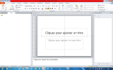 Onglet Accueil : plan