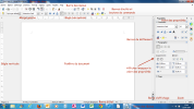 Fenêtre Writer de LibreOffice