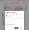 Taquets de tabulation