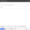 Gmail-Nouveau message : options de mise en forme