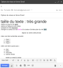 Gmail : exemples de mises en forme