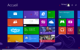Eléments de l'écran Accueil de Windows 8.1