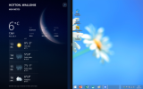 W8.1 Accueil : Météo ancrée et bureau