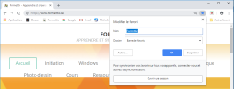 Chrome : Ajouter un favori