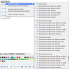 Barre d'outils Connecteurs : boutons visibles