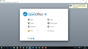 Centre de démarrage OpenOffice 4