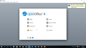 Centre de démarrage OpenOffice 4