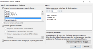 Publipostage d'étiquettes : étape 4 : bloc adresses