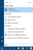 Menu Démarrer + W