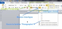 Word2010-Accueil-Paragraphe-bouton Interligne