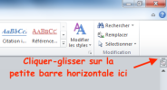 Word 2010 : Fenêtre Fractionner