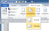 Orientation du document