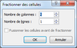 Fractionner une cellule