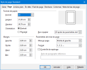 Format Page, onglet page