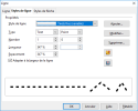 Forme : Ligne : onglet Styles de ligne