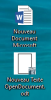 Documents vides créés sur le bureau