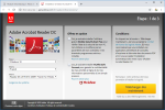 Téléchargement d'Adobe Reader : étapes 1 à 3 et bouton Télécharger dès maintenant