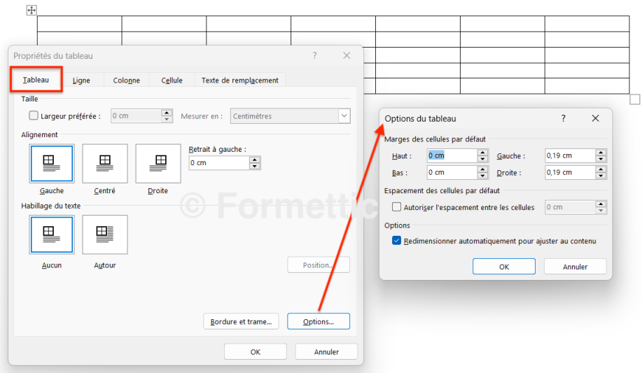 9 Cr er Et Mettre En Forme Un Tableau Word 2021 Formation De Base 